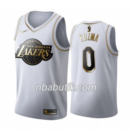 NBA Mænd Trøje Los Angeles Lakers Kyle Kuzma 0 Nike 2019-20 Hvid Golden Edition Swingman NBA Mænd Trøje Los Angeles Lakers Kyle Kuzma 0 Nike 2019-20 Hvid Golden Edition Swingman